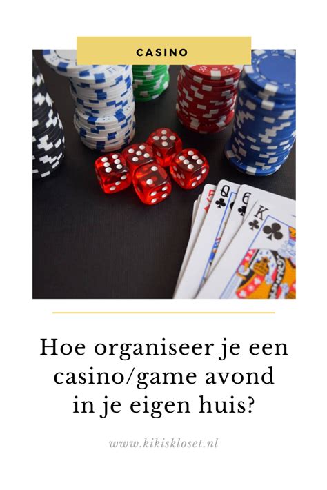 casino night organiseren